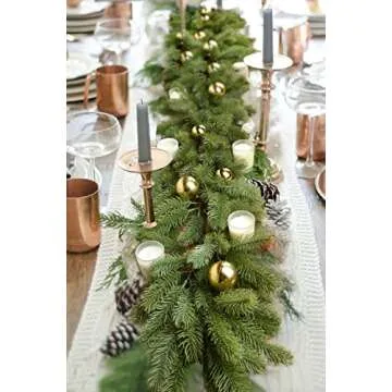 DearHouse Pine 6Ft Christmas Garland for Festive Decor