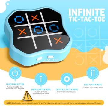 Freecat Electronic Tic Tac Toe Game for Kids and Adults