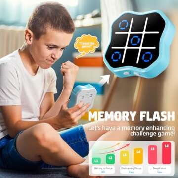 Freecat Electronic Tic Tac Toe Game for Kids and Adults