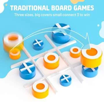 Freecat Electronic Tic Tac Toe Game for Kids and Adults