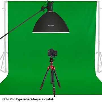 Neewer 9 x 13 feet/2.8 x 4 Meters Photography Background Photo Video Studio Fabric Backdrop Background Screen (Green)