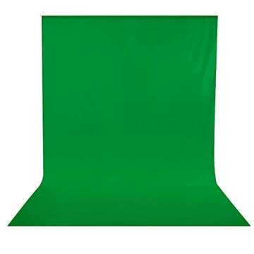 Neewer 9 x 13 feet/2.8 x 4 Meters Photography Background Photo Video Studio Fabric Backdrop Background Screen (Green)