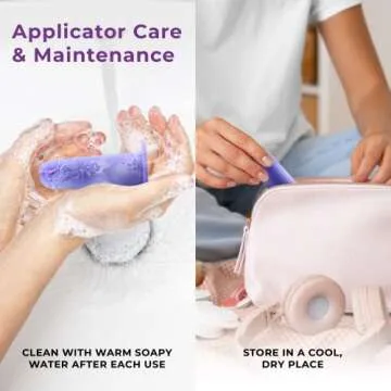 Ecoblossom Menstrual Cup Applicator - Easy, Comfortable Insertion