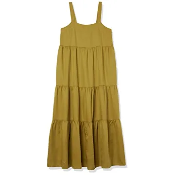 Stylish Women's Britt Tiered Maxi Dress for Casual Events