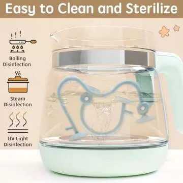 Baby Sensory Teething Chew High Chair Suction Toys for Infant Toddlers 6 12 18 24 Months, Food Grade Silicone Teether with Oak Loop Montessori Educational Parent-Child Baby Bath Toy (Blue)