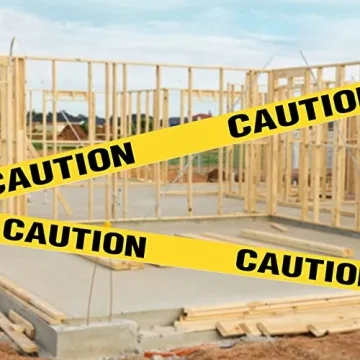 GroTheory 2000ft Yellow Caution Tape for Safety & Decor