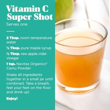 Navitas Organics Camu Camu Powder. Bag, 17 Servings — Organic, Non-GMO, Gluten-Free, 3 Ounce (Pack of 1) (858847000208)