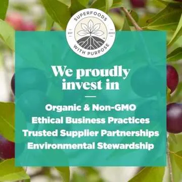 Navitas Organics Camu Camu Powder. Bag, 17 Servings — Organic, Non-GMO, Gluten-Free, 3 Ounce (Pack of 1) (858847000208)