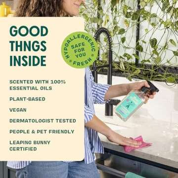 Aunt Fannie’s Multi-Surface Vinegar Cleaning Spray, Eucalyptus