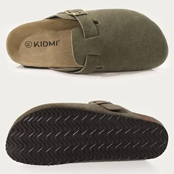 Affordable KIDMI Women's Suede Clogs for Ultimate Comfort