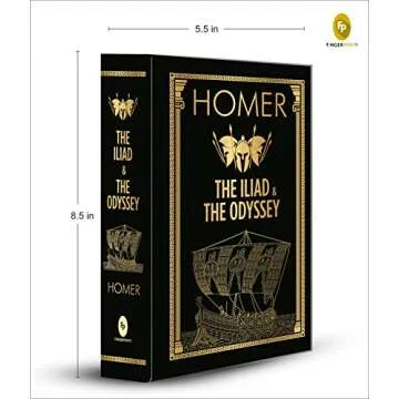 The Iliad & the Odyssey (Deluxe Hardbound Edition)