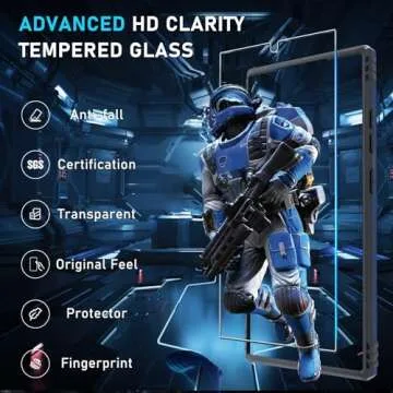 Janmitta Compatible with Samsung Galaxy S25 Ultra Case Built in Slide Camera Lens Cover+Screen Protector+Finger Ring Holder Kickstand,Heavy Duty Shockproof Full Body Phone Cover,2025 Blue