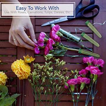 Royal Imports Floral Water Tubes/Vials for Flower Arrangements, Clear - 3" (1/2" Opening) - Standard...