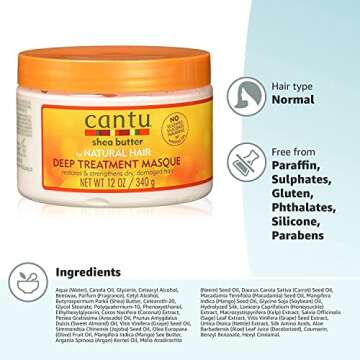 Cantu Shea Butter Deep Treatment Masque, 12 Ounce