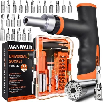 MANWALD Universal Socket Tool Set for DIY Enthusiasts