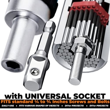 MANWALD Universal Socket Tool Set for DIY Enthusiasts