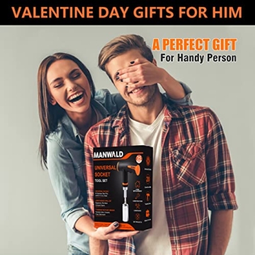 MANWALD Universal Socket Tool Set for DIY Enthusiasts
