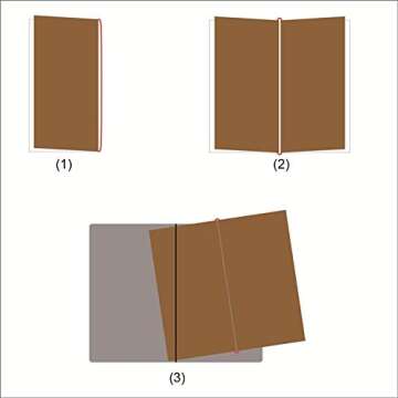 Travelers Notebook Elastic Bands for Connecting Inserts - Jump Bands Accessories for Travel Journal, Set of 5