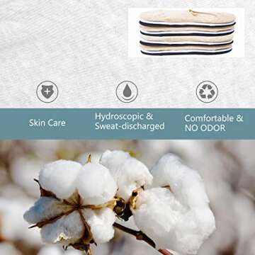 DIBAOLONG No Show Non-Slip Socks for Women - 12 Pairs