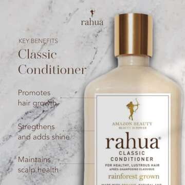 Rahua Classic Hair Conditioner, 9.3 Fl Oz, Moisturizing Organic Conditioner, Natural, Plant Based De...