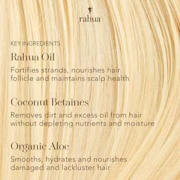 Rahua Classic Hair Conditioner, 9.3 Fl Oz, Moisturizing Organic Conditioner, Natural, Plant Based Derived Ingredients, Palo Santo, For Dry Damaged Hair, Hair Care for Soft & Shiny Hair, Scalp Care