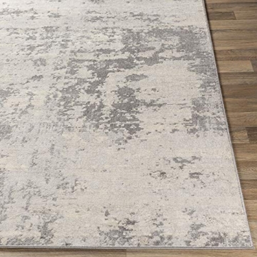 Livabliss Doria Modern Abstract Area Rug in Gray