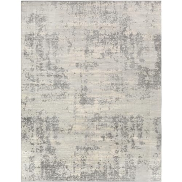 Livabliss Doria Modern Abstract Area Rug in Gray