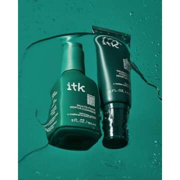 ITK Skincare Weightless Hydrating Face Moisturizer - Hydrates + Smoothes Skin - Niacinamide - Brighten Dark Spots - Hyaluronic Acid - Maintain Moisture Levels - Vitamin E-infused, 2 fl. oz