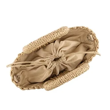 Stylish CHIC DIARY Summer Beach Straw Bag for Women