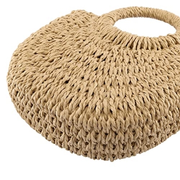 Stylish CHIC DIARY Summer Beach Straw Bag for Women