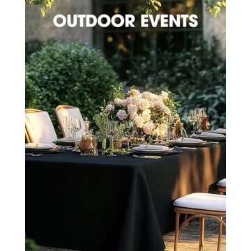 Pureegg Durable Tablecloth for Every Occasion