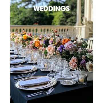 Pureegg Durable Tablecloth for Every Occasion