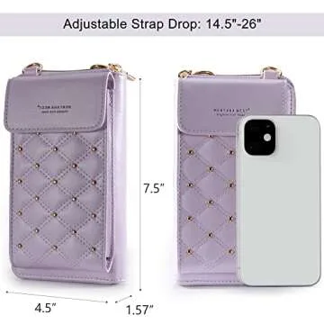 Montana West Small Crossbody Purse Travel Size for Women