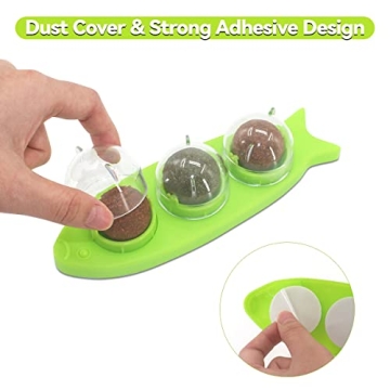 Petslucent Natural Catnip Balls for Indoor Cats