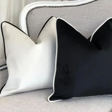 THE-TINOART Luxury Velvet Pillow Cover for Home Decor