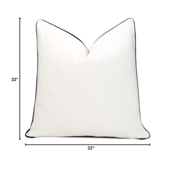 THE-TINOART Luxury Velvet Pillow Cover for Home Decor