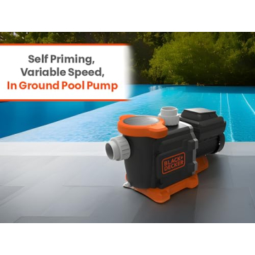 BLACK+DECKER 3 HP Variable Speed Pool Pump for Inground Pools
