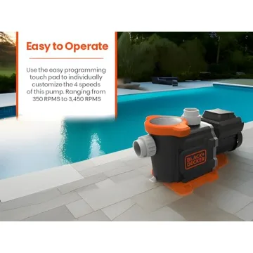 BLACK+DECKER 3 HP Variable Speed Pool Pump for Inground Pools