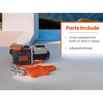 BLACK+DECKER 3 HP Variable Speed Pool Pump for Inground Pools