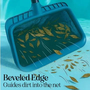 Durable Pool Skimmer Net for Effortless Cleaning – Ideal for Pools and Ponds