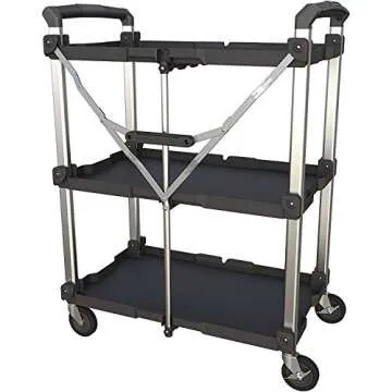 Olympia Tools Pack-N-Roll Folding Collapsible Cart XL