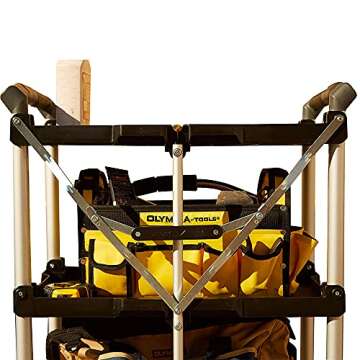 Olympia Tools Pack-N-Roll Folding Collapsible Cart XL