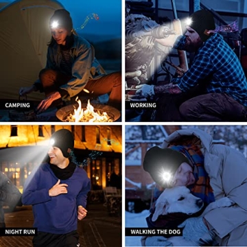 Bluetooth Beanie with Light and Wireless Speakers