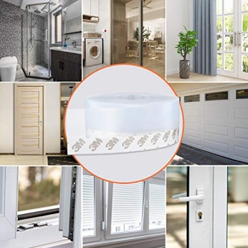 MIKOSI 26 Feet Silicone Seal Strip for Draft Prevention