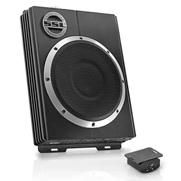 Sound Storm Laboratories LOPRO10 Powered Under Seat Car Subwoofer - 1200 Watts Max, Single 2.6 Ohm, ...
