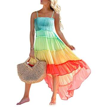 Stylish SAUKOLE Summer Off The Shoulder Dress