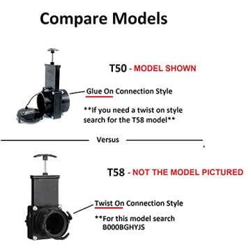 Valterra 3" Stainless Steel RV Waste Dump Gate Valve w/Cap for Easy Waste Management