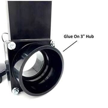 Valterra 3" Stainless Steel RV Gate Valve - Sturdy and Reliable