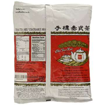 Number-One ChaTraMue Original Thai Iced Tea Mix 400g Bag, Pack of 1
