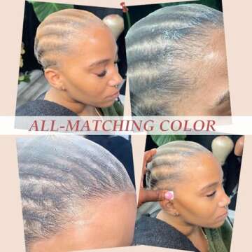 FDBJulyy 10 Pcs Transparent HD Wig Cap for Women